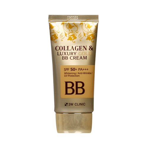 Коллагеновый бб крем 3W Clinic Collagen & Luxury Gold BB Cream SPF50+/PA+++