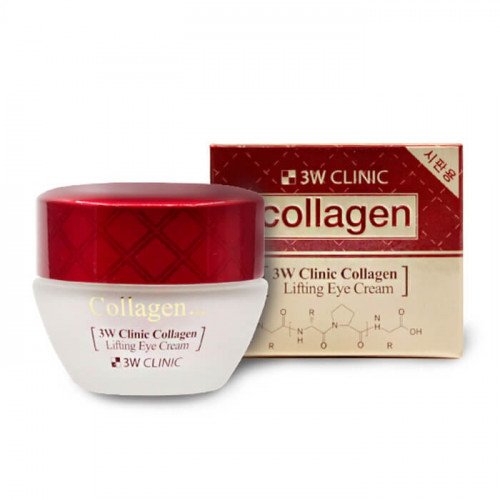 Регенирирующий крем для век с коллагеном 3W Clinic Collagen Lifting Eye Cream