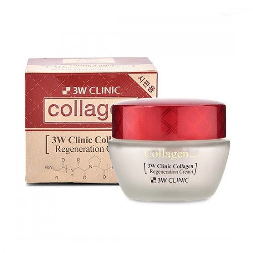 Регенерирующий крем с коллагеном 3W Clinic Collagen Regeneration Cream