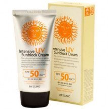 Сонцезахисний крем 3W Clinic Intensive UV Sunblock Cream SPF50/PA +++