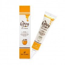 Крем для кожи вокруг глаз с экстрактом меда и прополиса 3W Clinic Honey Eye Cream Whitening & Anti-Wrinkle
