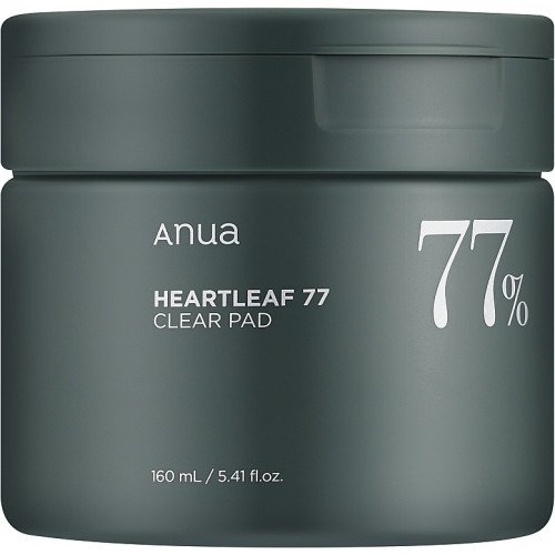 Тонер-пади для обличчя ANUA Heartleaf 77% Toner Clear Pad