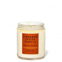 Ароматическая свеча с эфирными маслами Bath & Body Works Cinnamon Spiced Vanilla 