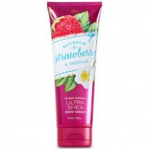 Крем для тела Bath & Body Works Bourbon Strawberry & Vanilla Ultra Shea Body Cream