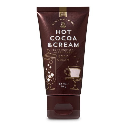 Крем для тела Bath & Body Works Ultra Shea Body Cream Hot Cocoa & Cream Travel Size