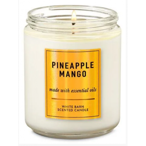Свеча ароматизированная Bath and Body Works Pineapple Mango