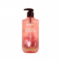 Гель для душа с экстрактом цветов Сакуры Beaver Professional Cherry Blossom Body Wash