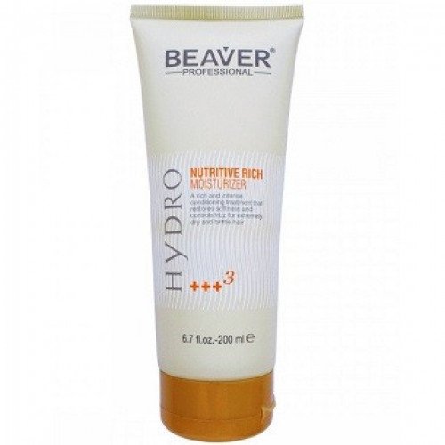 Поживний інтенсивний зволожувач для сухого та пористого волосся Beaver Professional Hydro Nutritive Rich Moisturizer