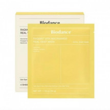 Набор осветляющих гидрогелевых масок BIODANCE Radiant Vita Niacinamide Real Deep Mask - 4 шт