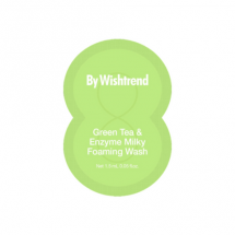 Тестер пенки для умывания с зеленым чаем и энзимами BY WISHTREND Green Tea & Enzyme Milky Foaming Wash Tester