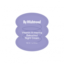 Ночной крем с ретинолом и бакучиолом BY WISHTREND Vitamin A-mazing Bakuchiol Night Cream Tester