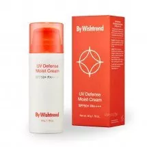 Зволожуючий сонцезахисний крем з пантенолом BY WISHTREND UV Defense Moist Cream SPF 50+