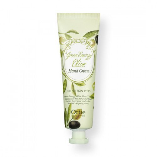 Оливковый крем для рук Ottie Green Energy Olive Hand Cream