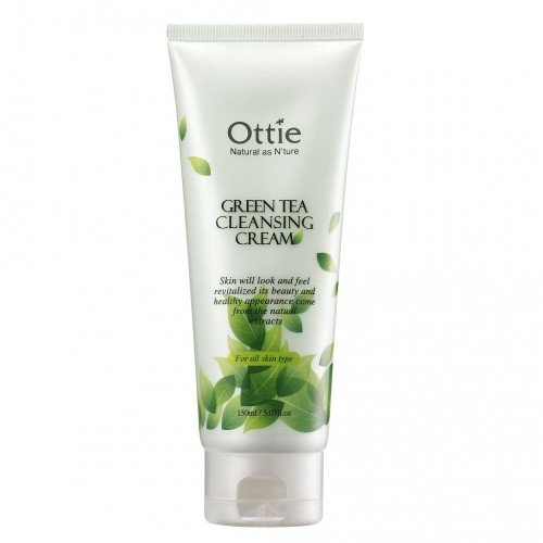 Очищающий крем с зеленым чаем Ottie Green Tea Cleansing Cream