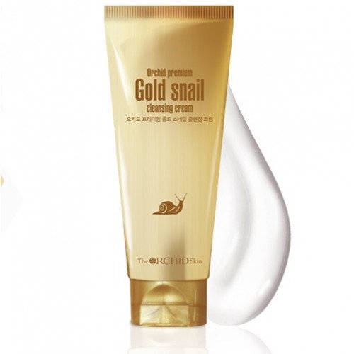 Крем для умывания с улиточным фильтратом The Orchid Skin Premium Gold Snail Cleansing Cream