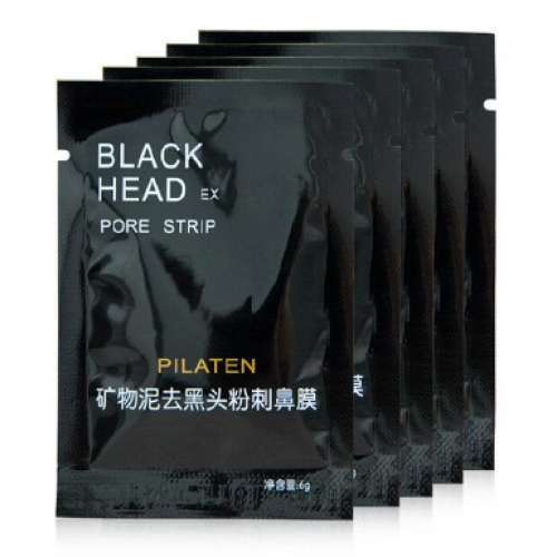 Маска-пленка от черных точек Pilaten Black Head Pore Strip