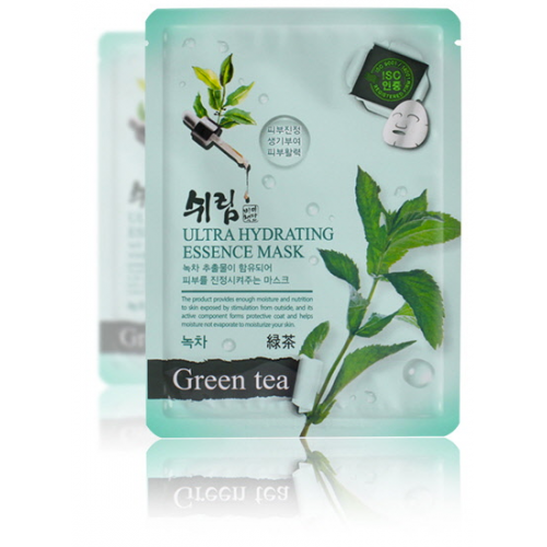 Ультраувлажняющая тканевая маска Green Tea