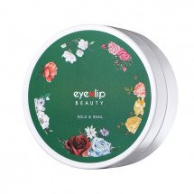 Гидрогелевые патчи для век с улиточным фильтратом Eyenlip Gold & Snail Hydrogel Eye Patch