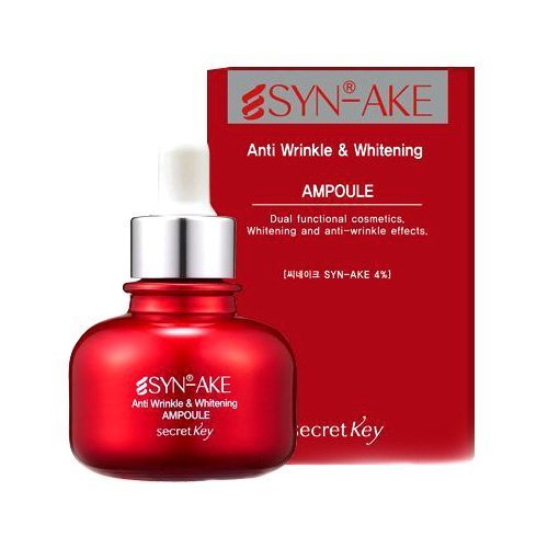 Сыворотка с миорелаксирующим эффектом Secret Key Syn-Ake Anti Wrinkle & Whitening Ampoule