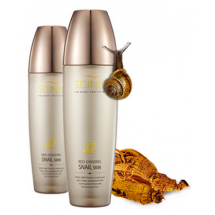 Антивозрастной тонер Scinic Red Ginseng Snail Skin