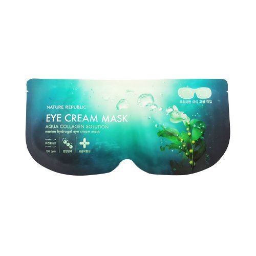 Гидрогелевая маска для кожи вокруг глаз Nature Republic Aqua Collagen Solution Marine Hydrogel Eye Cream Mask