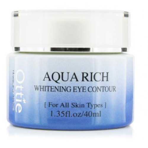 Крем для кожи вокруг глаз Ottie Aqua Rich Whitening Eye Contour