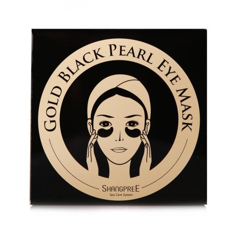 Гидрогелевая маска Shangpree Gold Black Pearl Hydrogel Eye Mask