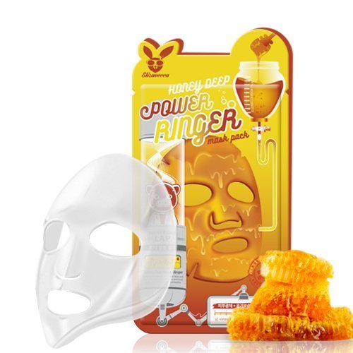 Листовая маска Elizavecca Face Care Honey Deep Power Ringer Mask Pack