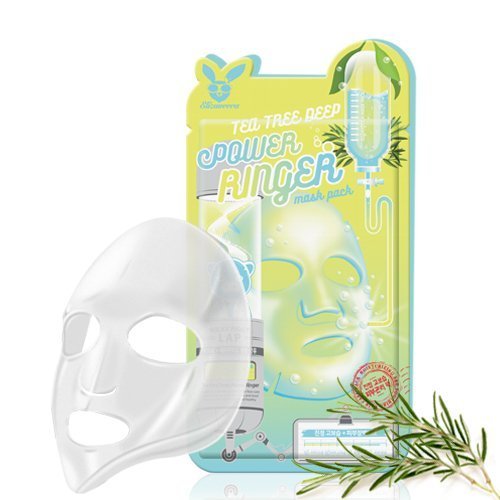 Листовая маска Elizavecca Face Care Tea Tree Deep Power Ringer Mask Pack