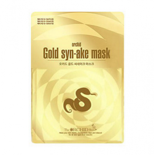 Тканевая маска с миорелаксирующим эффектом The Orchid Skin Gold Syn-Ake Mask
