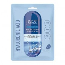 Ампульная маска с гиалуроновой кислотой Jigott Hyaluronic Acid Real Ampoule Mask