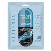 Ампульная маска с фито-плацентой Jigott Placenta Real Ampoule Mask