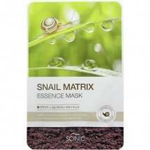 Тканевая маска с муцином улитки Scinic Snail Matrix Essence Mask