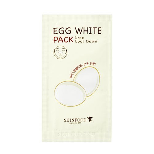 Гидрогелевые патчи для носа Skinfood Egg White Nose Pack