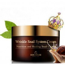 Улиточный крем The Skin House Wrinkle Snail System Cream BIG