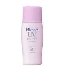 Матирующий солнцезащитный крем Biore UV Perfect Bright Milk Sunscreen SPF50+ PA++++