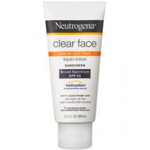 Санскрин для проблемной кожи Neutrogena Clear Sunscreen Lotion SPF 55