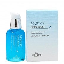 Увлажняющая сыворотка для лица с керамидами The Skin House Marine Active Serum