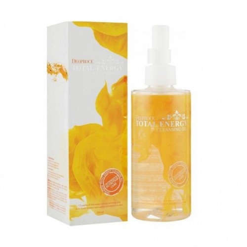 Гидрофильное масло с оливковым маслом DEOPROCE Cleansing Oil Total Energy, 200 мл