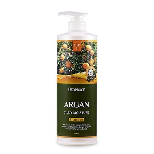 Шампунь для волос с аргановым маслом Deoproce Argan Silky Moisture Shampoo