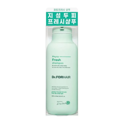 Мицеллярный шампунь для жирной кожи головы Dr. FORHAIR Phyto Fresh Shampoo, 300 мл