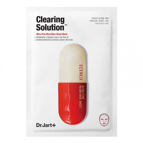Очищающая тканевая маска для проблемной кожи Dr. Jart+ Dermask Micro Jet Clearing Solution