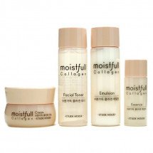 Набор мини средств с коллагеном Etude House Moistfull Collagen Skin Care Kit 4 pcs