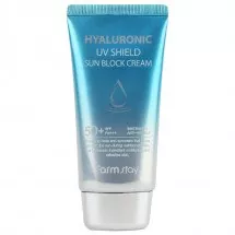 Зволожуючий сонцезахисний крем FarmStay Hyaluronic UV Shield Sun Block Cream SPF50 +/PA +++