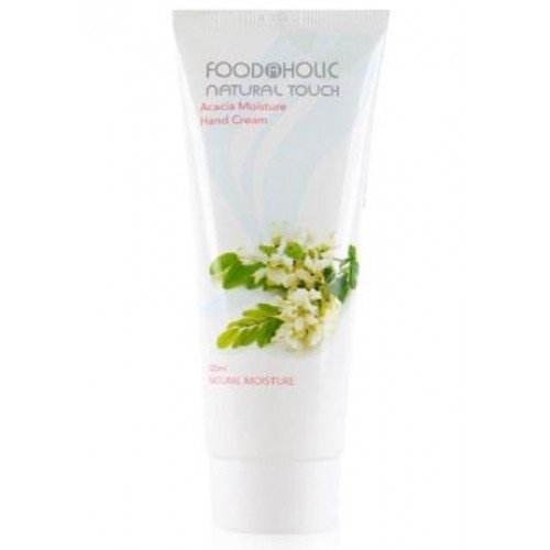 Крем для рук з екстрактом квіток акації FoodaHolic Natural Touch Acacia Moisture Hand Cream