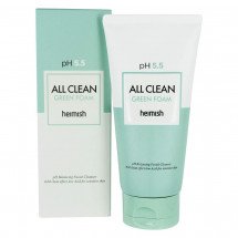 Мягкая очищающая пена с pH 5.5 Heimish All Clean Green Foam