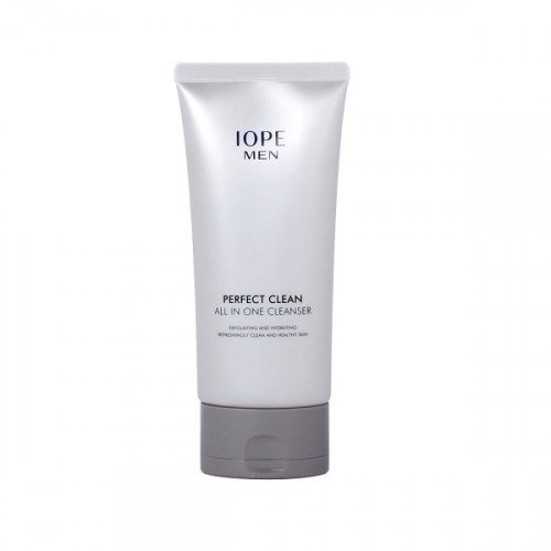Очищающая пена IOPE Men Perfect Clean All-in-one Cleanser