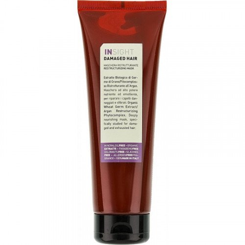 Маска для відновлення пошкодженого волосся Insight Damaged Hair Restructurizing Mask, 250 мл