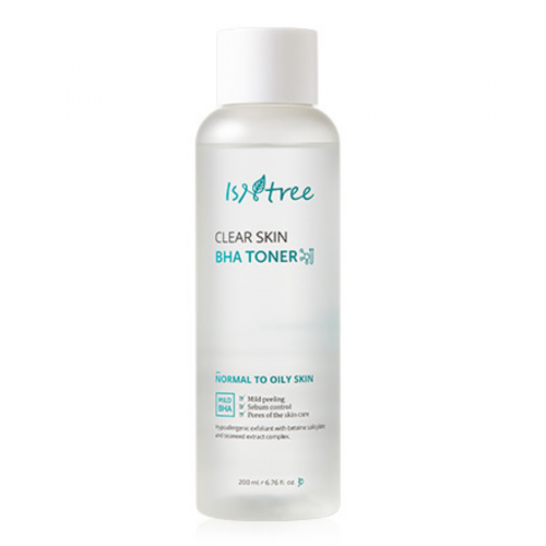 Тонер-ексфоліант для очищення пор та відновлення шкіри Isntree Clear Skin BHA Toner