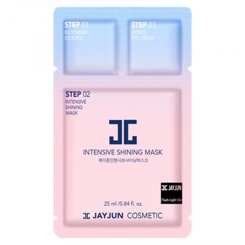 Потрійний комплексний догляд для зволоження і сяйва шкіри JayJun Intensive Shining Mask
